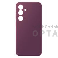 Чехол силикон COVER, бархатная подкладка в упаковке, Redmi Note 14s, фиолетовый