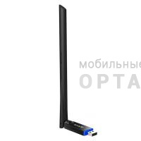 Двухдиапазонный Wi-Fi USB-адаптер Tenda U10, 802.1ac, до 650Мбит/с (433+200), антенна 1*6dBi внешняя