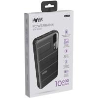 Power Bank HIPER STX10000, 10000mAh, PD, QC, черный