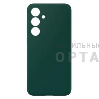 Чехол силикон COVER, бархатная подкладка в упаковке, Redmi 14c, зеленый
