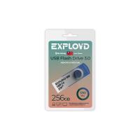 Флешка USB 256 Гб Exployd 590, USB3.0, пластик, синий