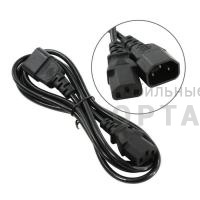 Кабель монитор - компьютер 1.8 метра 220V (UPS -> устройство) <VDE> 3G*0.5mm Aopen <ACE001-1.8M> (1/60) Кабель монитор - компьютер 1.8 метра 220V (UPS -> устройство) <VDE> 3G*0.5mm Aopen <ACE001-1.8M> (1/60)
