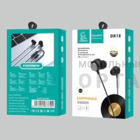 Наушники проводные внутриканальные VDENMENV Beautiful DR18 чёрный Наушники проводные внутриканальные VDENMENV Beautiful DR18 чёрный