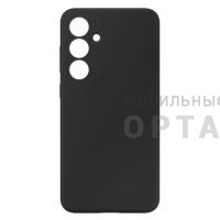 Чехол силикон COVER, бархатная подкладка в упаковке, Tecno Spark 40, черный